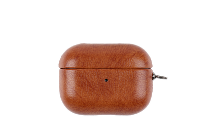 TEKNE Vegan Leather case for Airpods-Tan brown