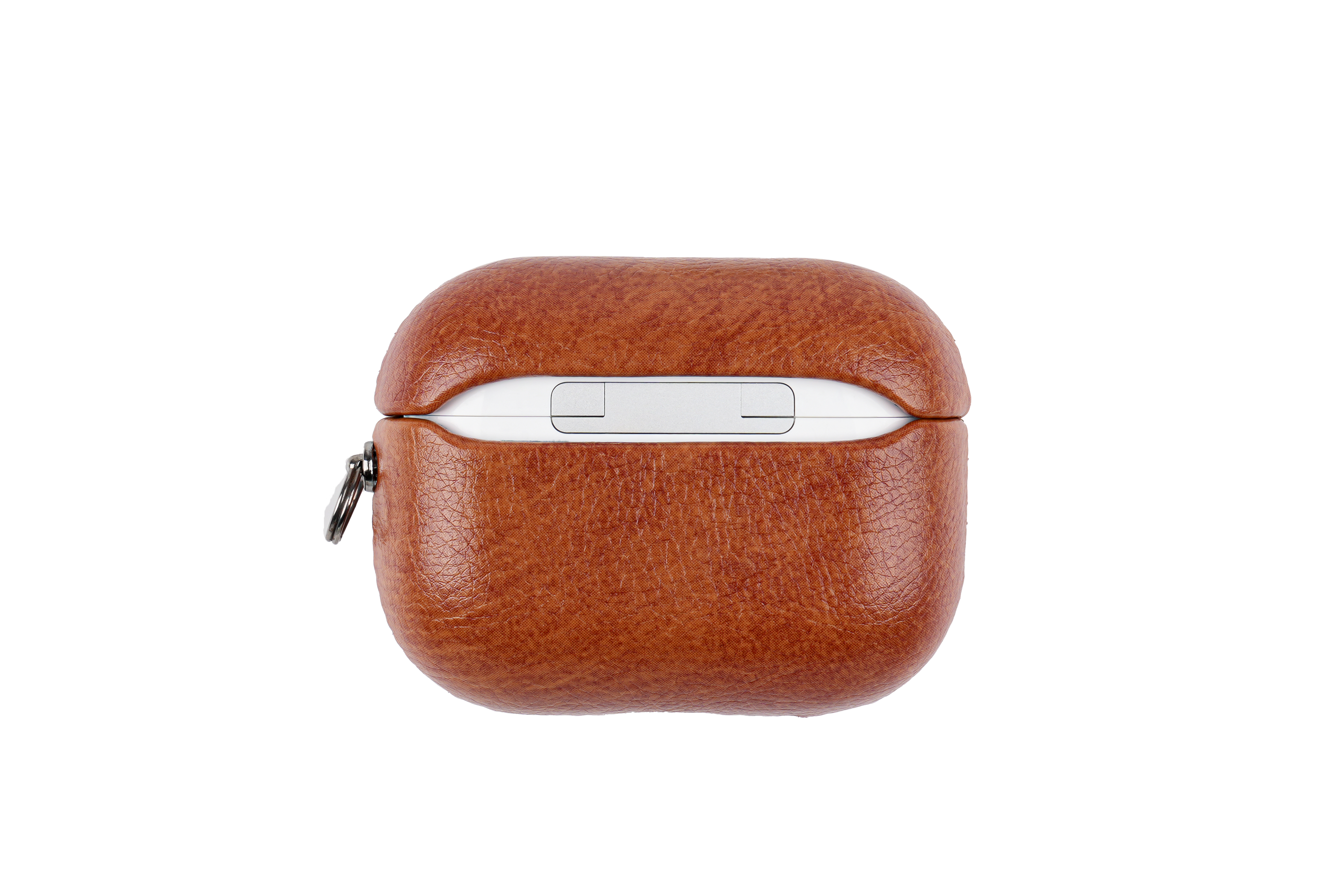TEKNE Vegan Leather case for Airpods-Tan brown