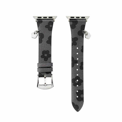 Tekne Floro Leather Band|Black
