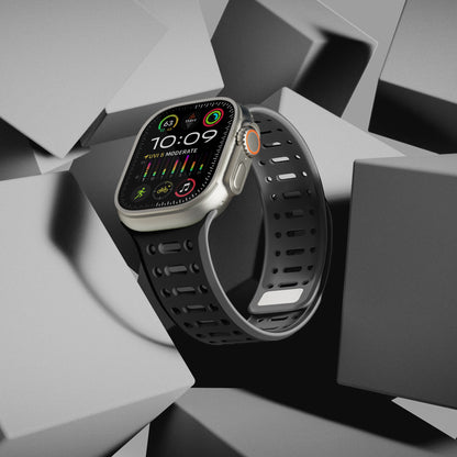 Tekne Combat Silicone Band|Black-Grey