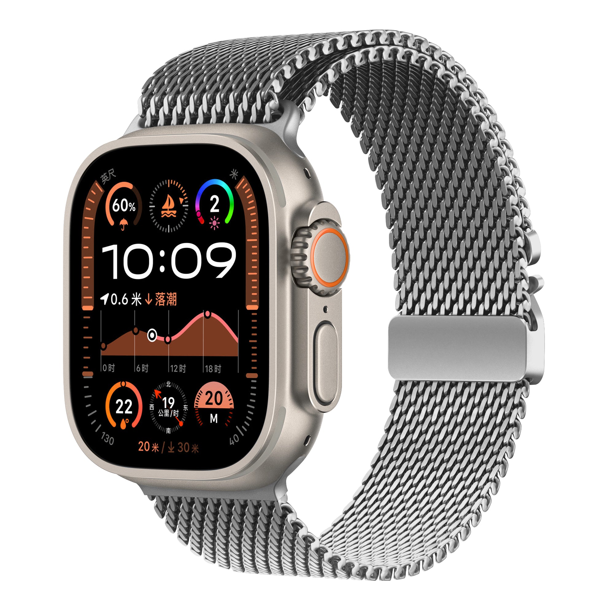 Tekne Adventure Milanese Band|Silver