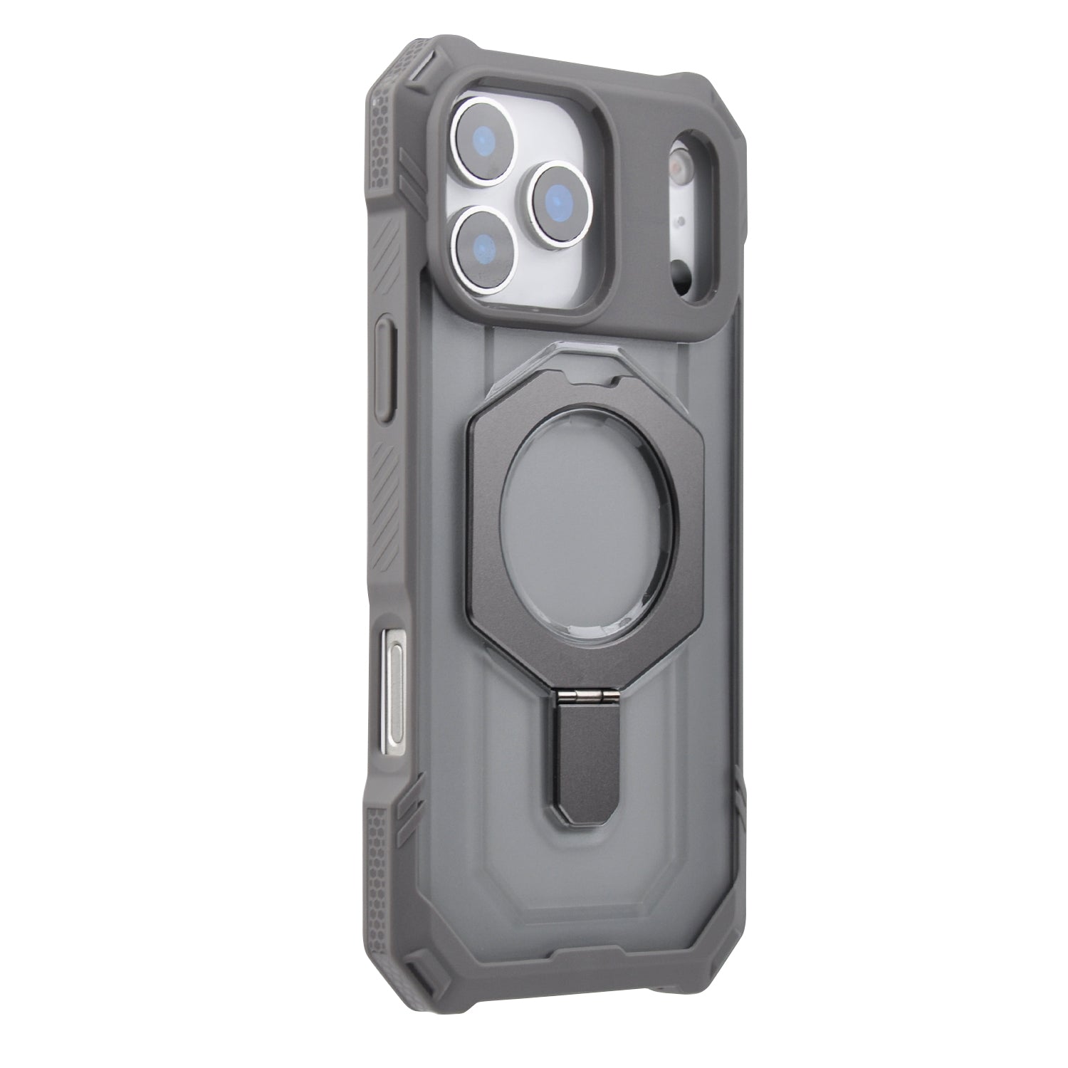 TEKNE Titan Defender Case for iPhone 17 Pro-Grey