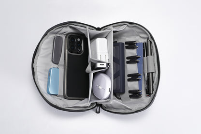 TEKNE Tech Organiser-Black