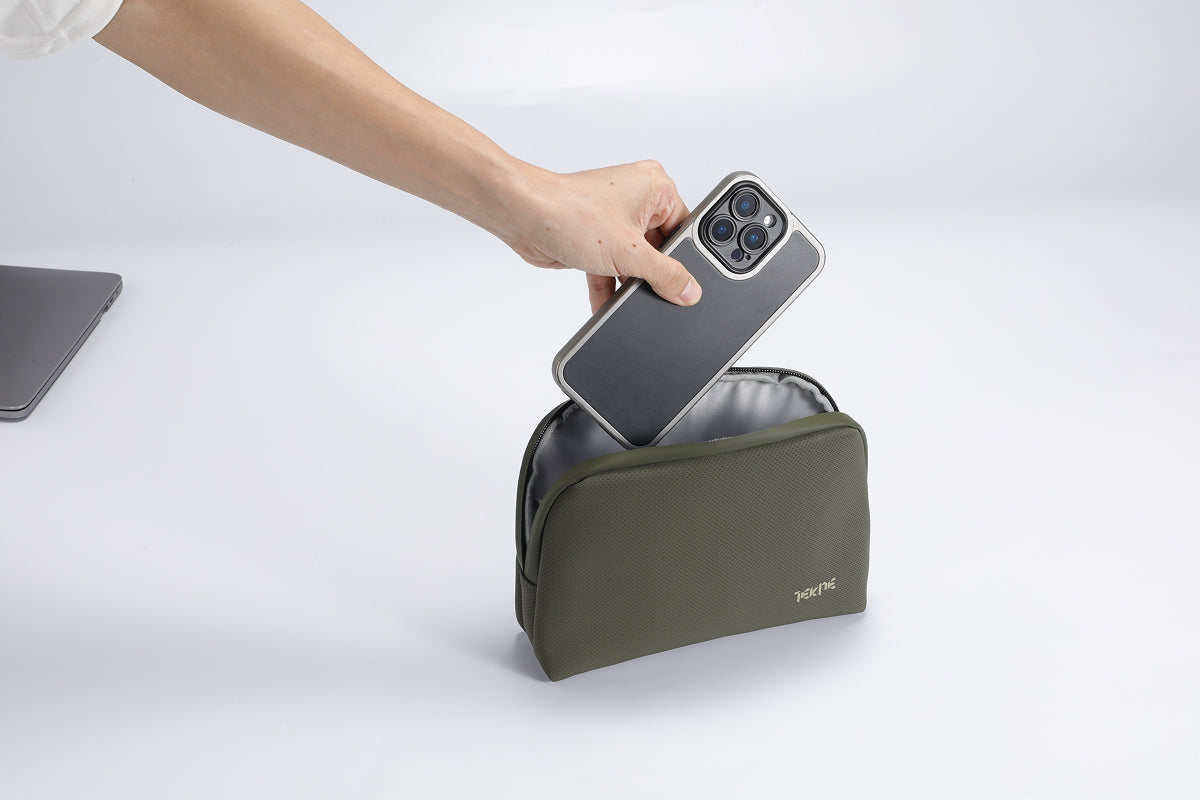 TEKNE Mini Tech Organiser-Green