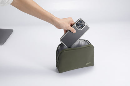 TEKNE Mini Tech Organiser-Green