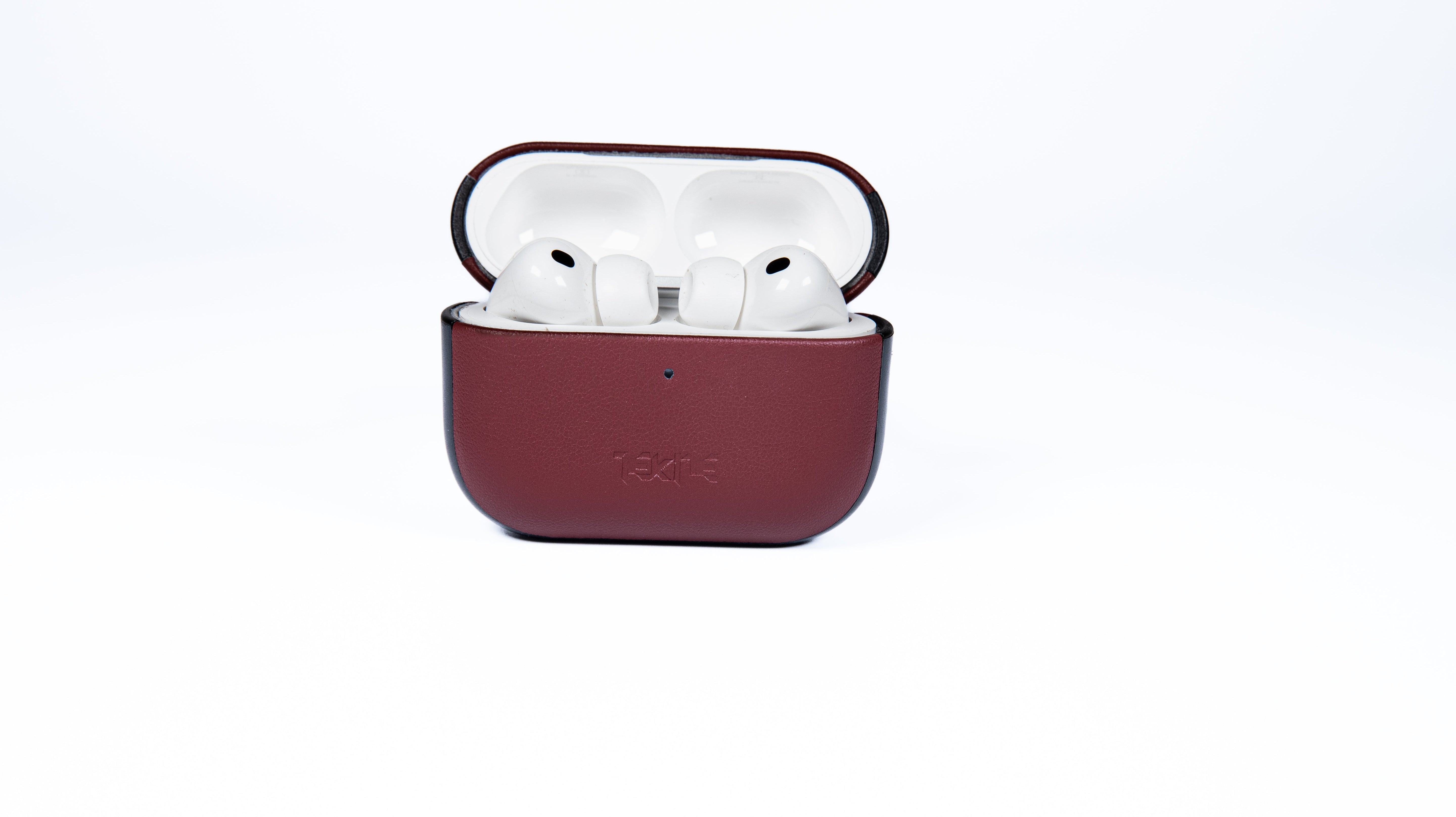 TEKNE Dual tone Vegan Leather case-Dark Brown