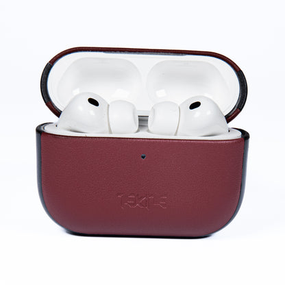TEKNE Dual tone Vegan Leather case-Dark Brown