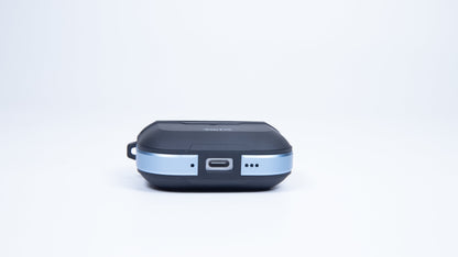 TEKNE Shockproof-Aluminium Case for Airpods Pro3-Blue Black