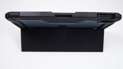 TEKNE Shockproof vegan leather case with stand function for New  iPad 11" -Black