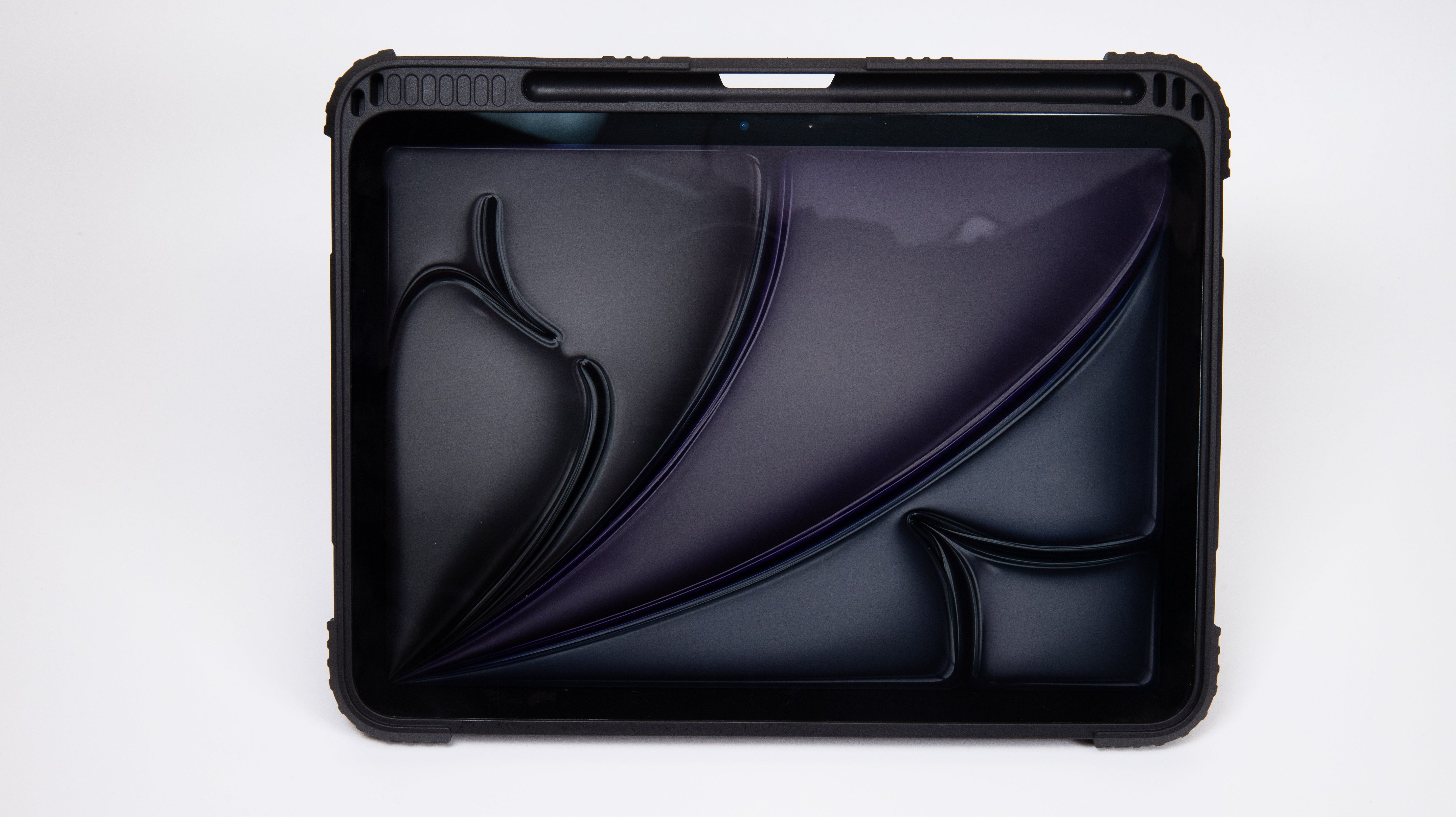 TEKNE Shockproof vegan leather case with stand function for New  iPad 11" -Black
