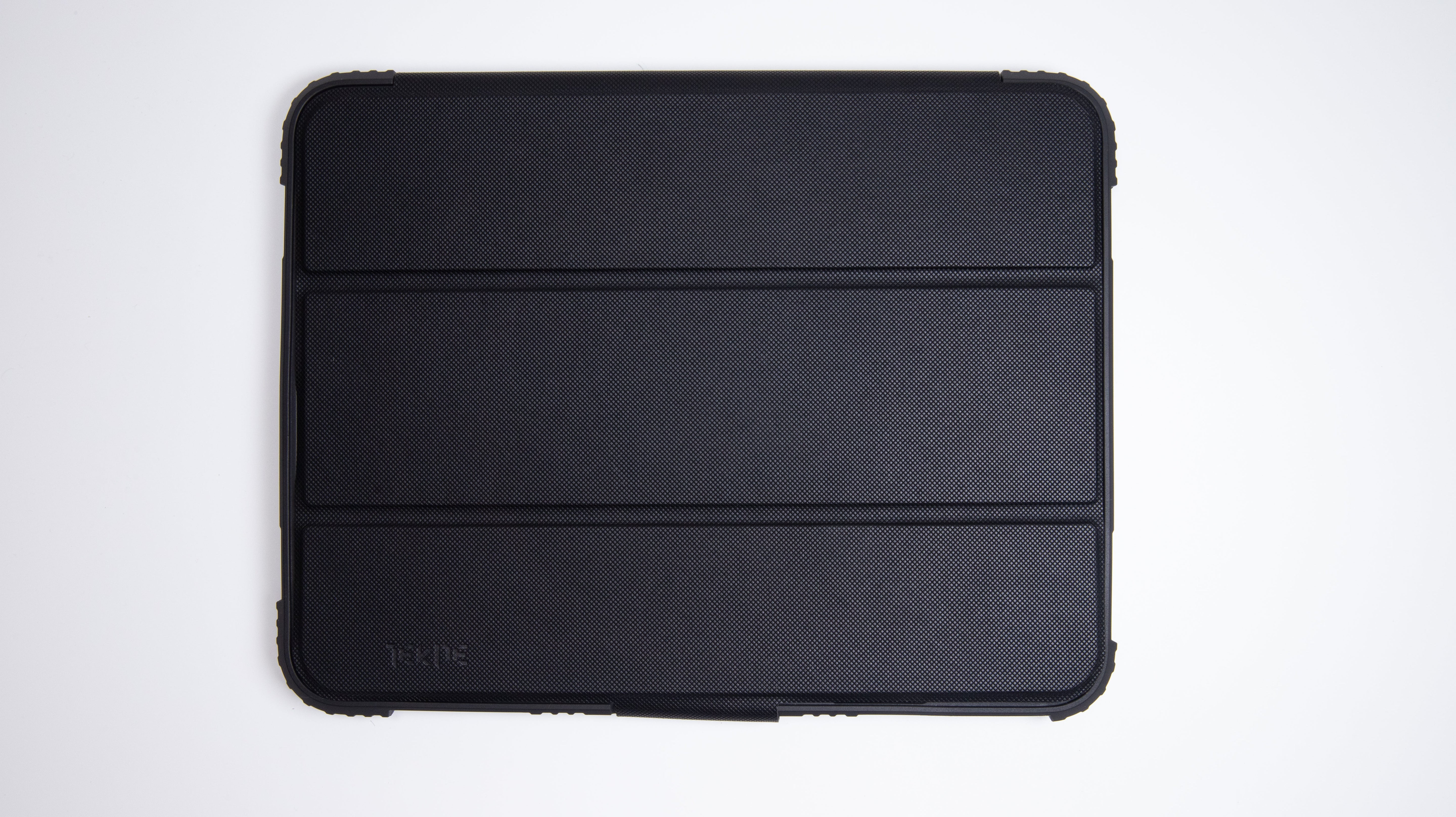 TEKNE Shockproof vegan leather case with stand function for New  iPad 11" -Black
