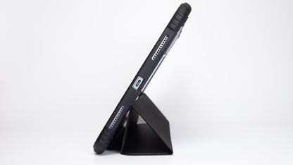 TEKNE Shockproof vegan leather case with stand function for New  iPad 11" -Black