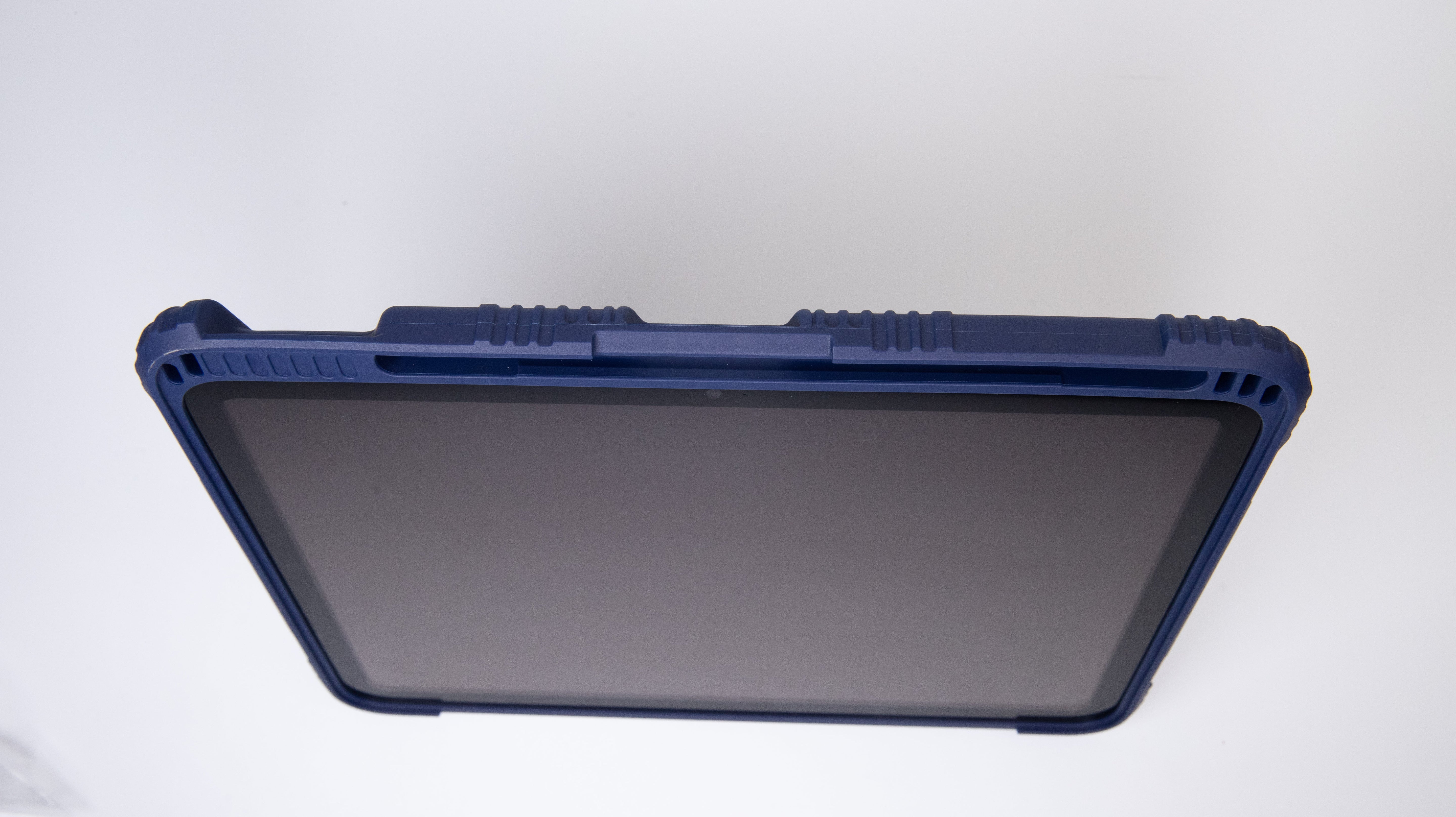 TEKNE Shockproof vegan leather case with stand function for New  iPad 11" -Blue