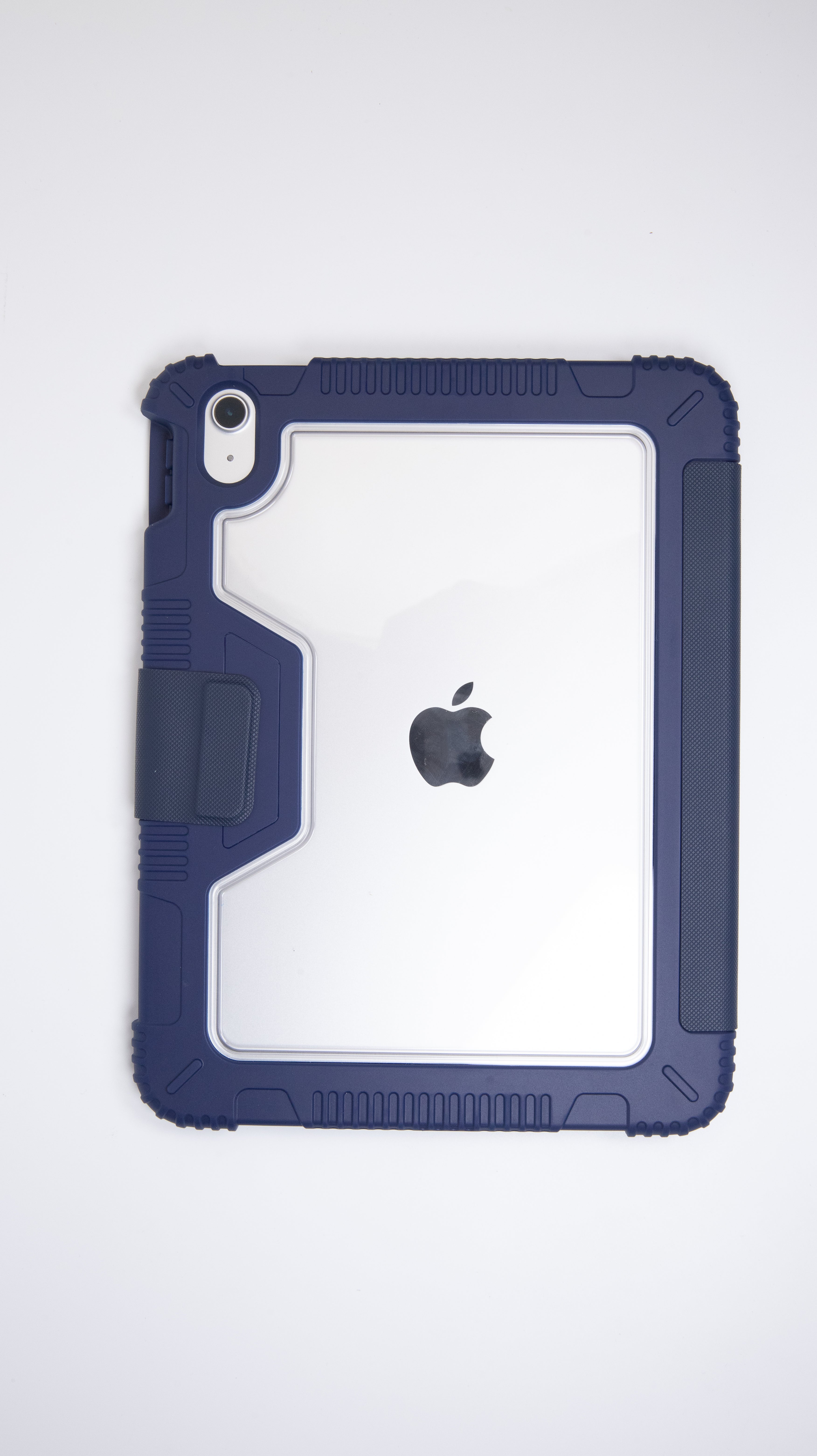 TEKNE Shockproof vegan leather case with stand function for New  iPad 11" -Blue