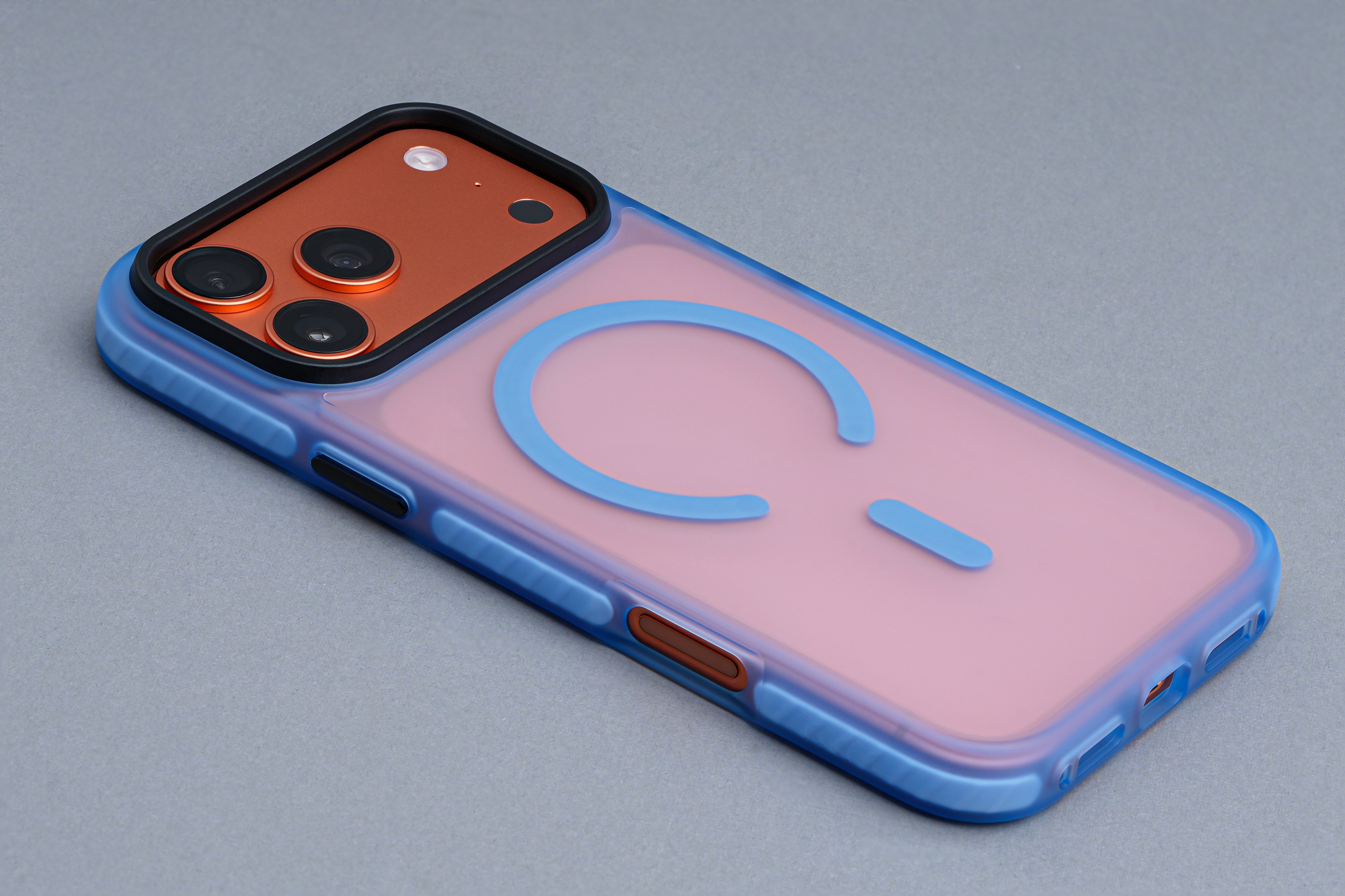 TEKNE Armour Matte Case for iPhone 17 Pro Max-Blue