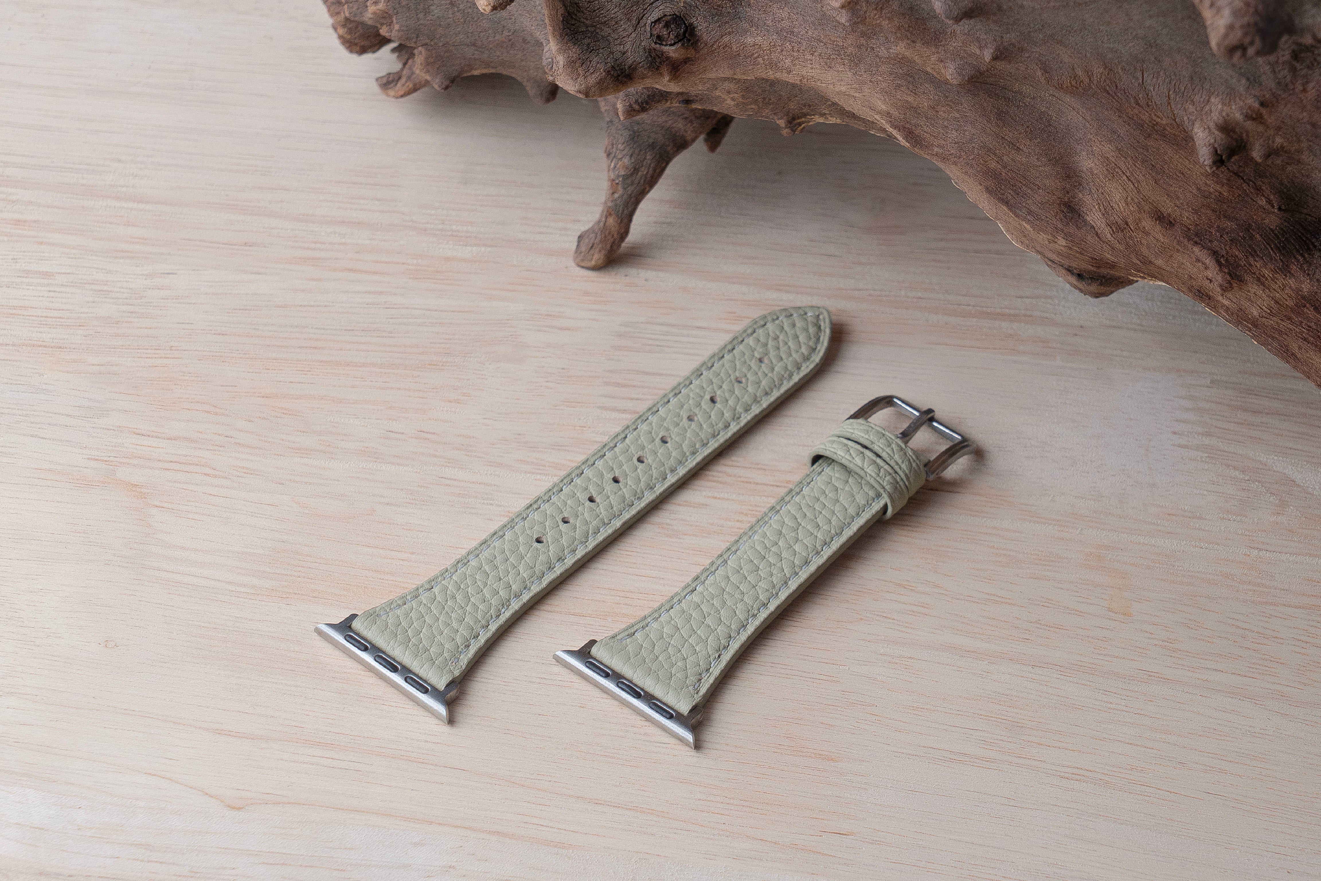 Tekne Elegance Leather Band |Milk Tea