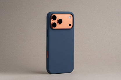 TEKNE Silicone Case Compatible with MagSafe for iPhone 17 Pro Max- Blue