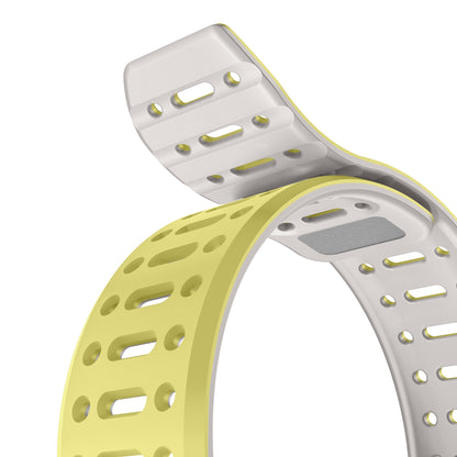 Tekne Combat Silicone Band|Yellow-Grey