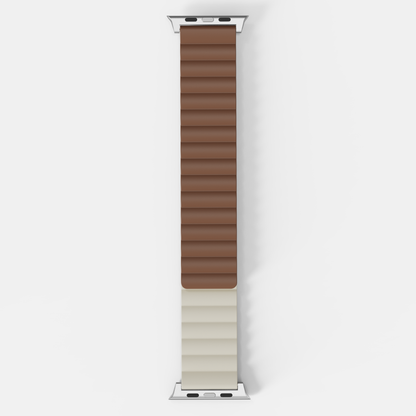 Tekne Reversible Magnetic Silicone Band|Brown- Starlight