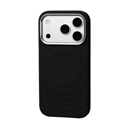 TEKNE WaveStand Silicone Case for iPhone 17 Pro- Black