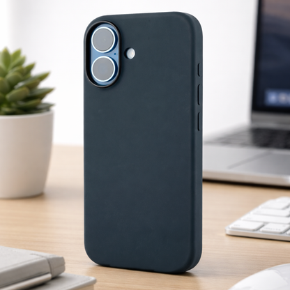 TEKNE Silicone MagSafe Case for iPhone 17- Black