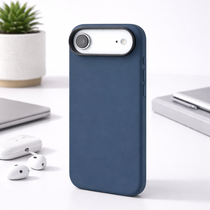 TEKNE Silicone MagSafe Case for iPhone 17 Air- Black