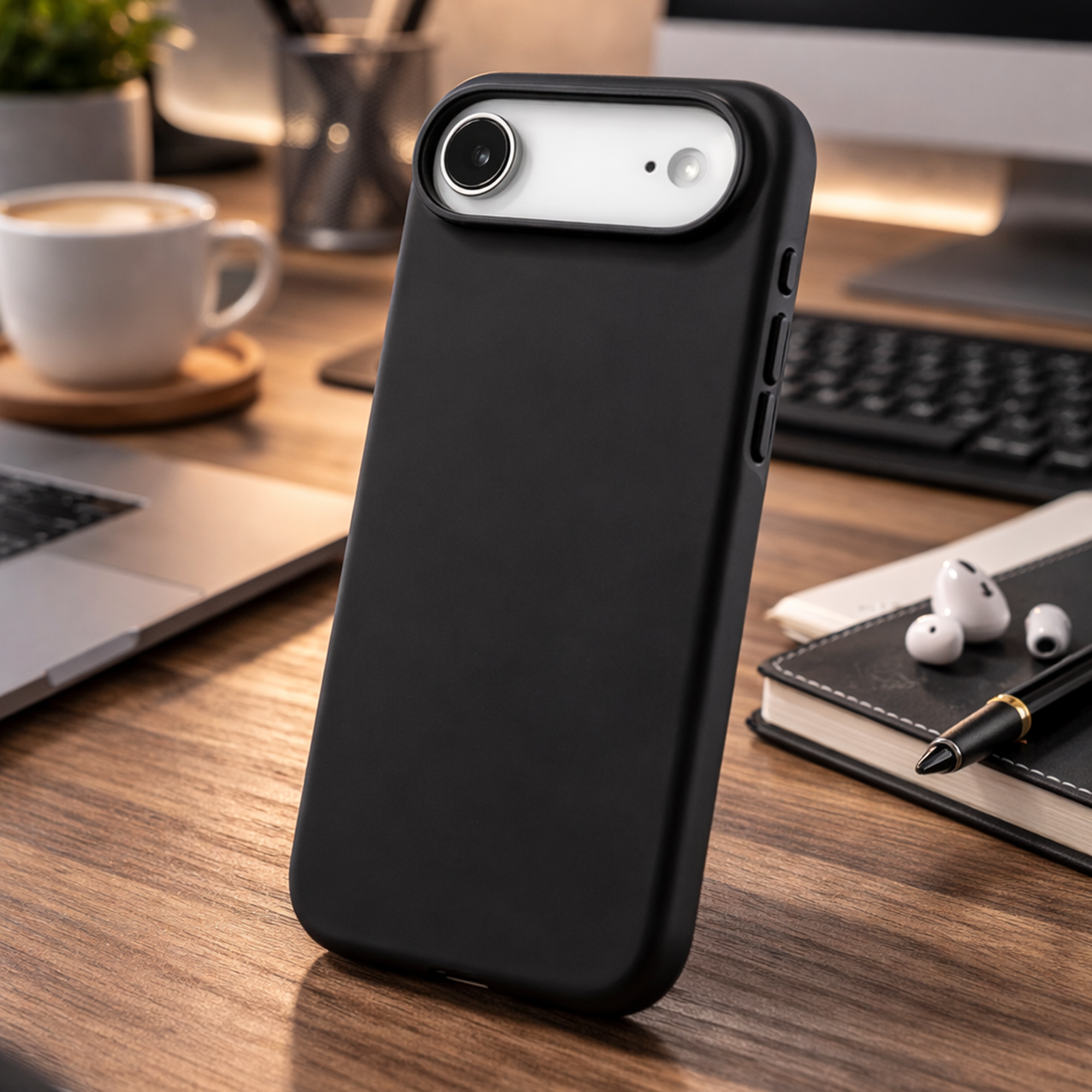 TEKNE Solid MagSafe Case for iPhone 17 Air-Black