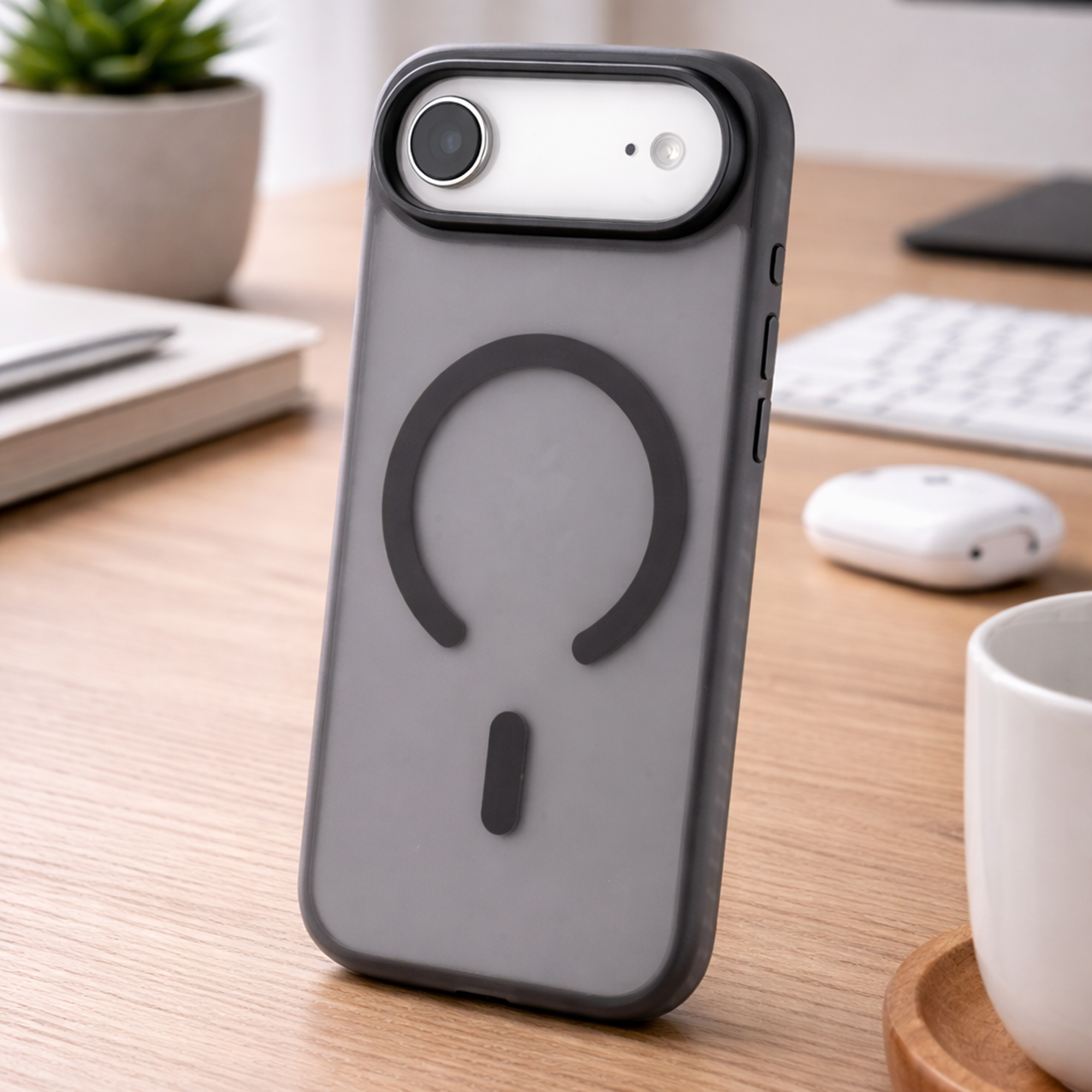 TEKNE Armour Frost Matte Case for iPhone 17  Air-Black