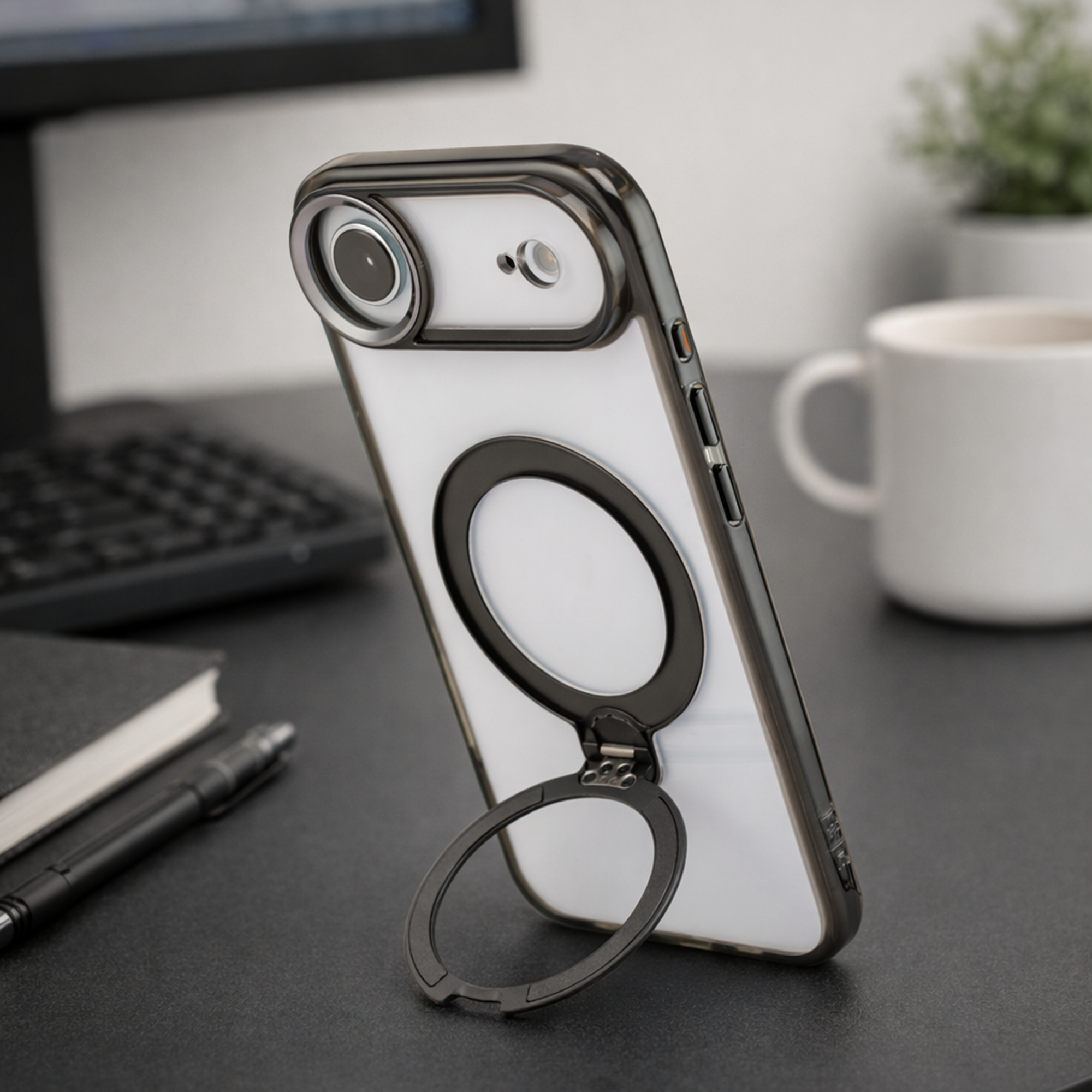 TEKNE Crystal360 Case for iPhone 17 Air-Black