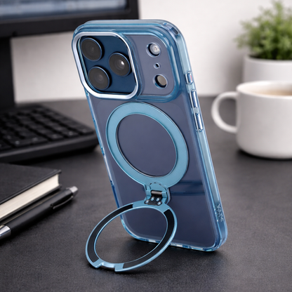 TEKNE Crystal360 Case for iPhone 17 Pro-Blue