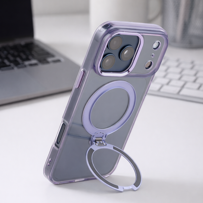 TEKNE Crystal360 Case for iPhone 17 Pro Max-Purple