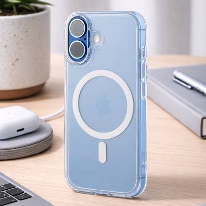 TEKNE Crystal Hybrid Case  for iPhone 17-Clear
