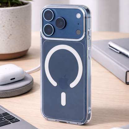 TEKNE Crystal Hybrid Case  for iPhone 17 Pro-Clear