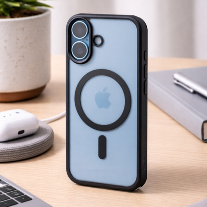 TEKNE Hybrid Protective case for iPhone 17-Black