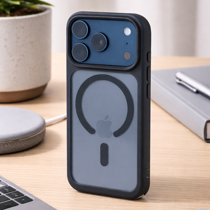 TEKNE Hybrid Protective case   for iPhone 17 Pro-Black