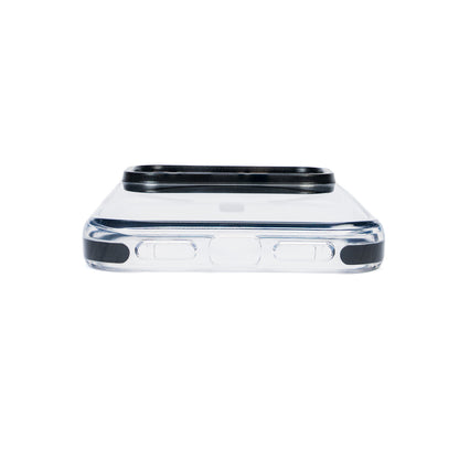 Tekne clear vault case for iPhone 18 Pro- Black