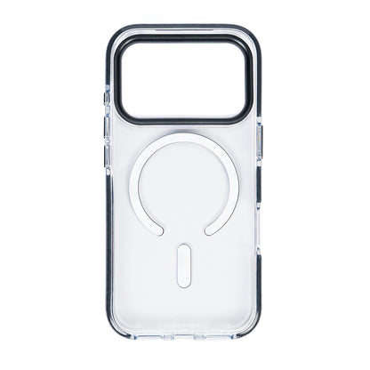 Tekne clear vault case for iPhone 18 Pro- Black