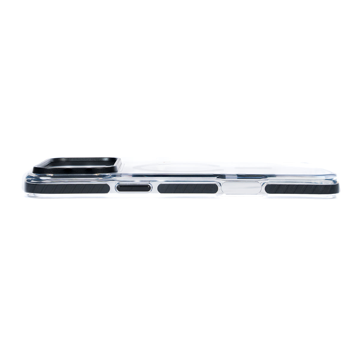 Tekne clear vault case for iPhone 18 ProMax- Black