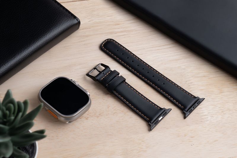 Tekne Classic Leather Band |Black