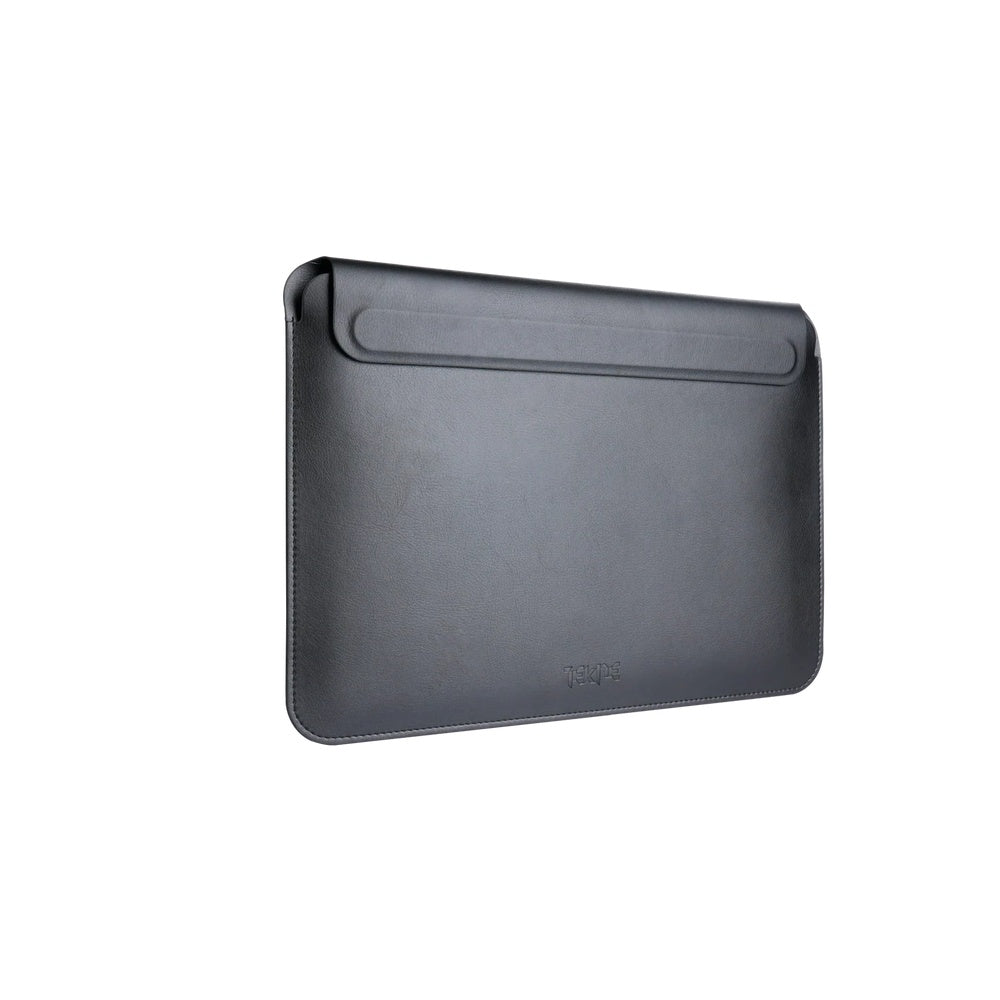 TEKNE Vegan Leather Cover for Macbook-13" and iPad-Black