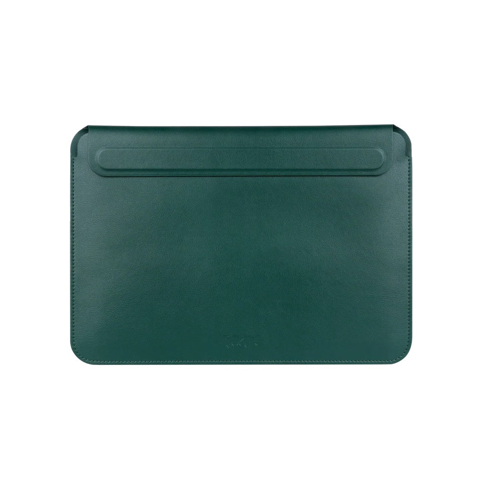 TEKNE Vegan Leather Cover for Macbook-13" and iPad-Green
