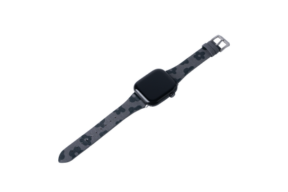 Tekne Floro Leather Band|Black