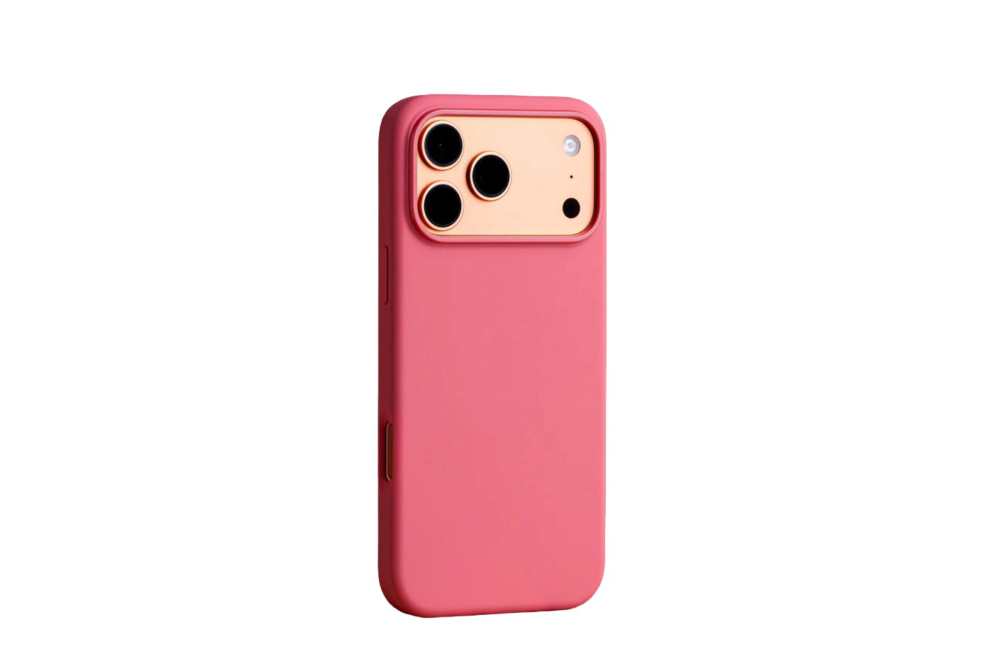 TEKNE Silicone Case Compatible with MagSafe for iPhone 17 Pro Max-Pink