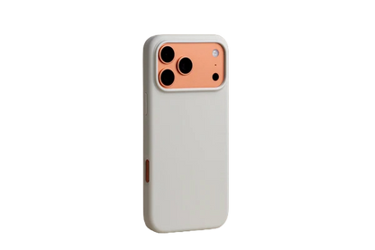 TEKNE Silicone Case Compatible with MagSafe for iPhone 17 Pro Max-Beige
