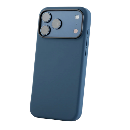 TEKNE Silicone Case Compatible with MagSafe for iPhone 17 Pro Max- Blue
