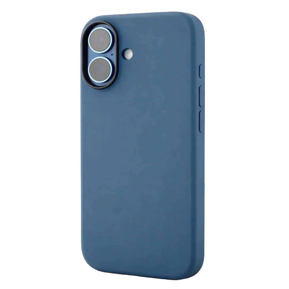 TEKNE Silicone MagSafe Case for iPhone 17- Blue
