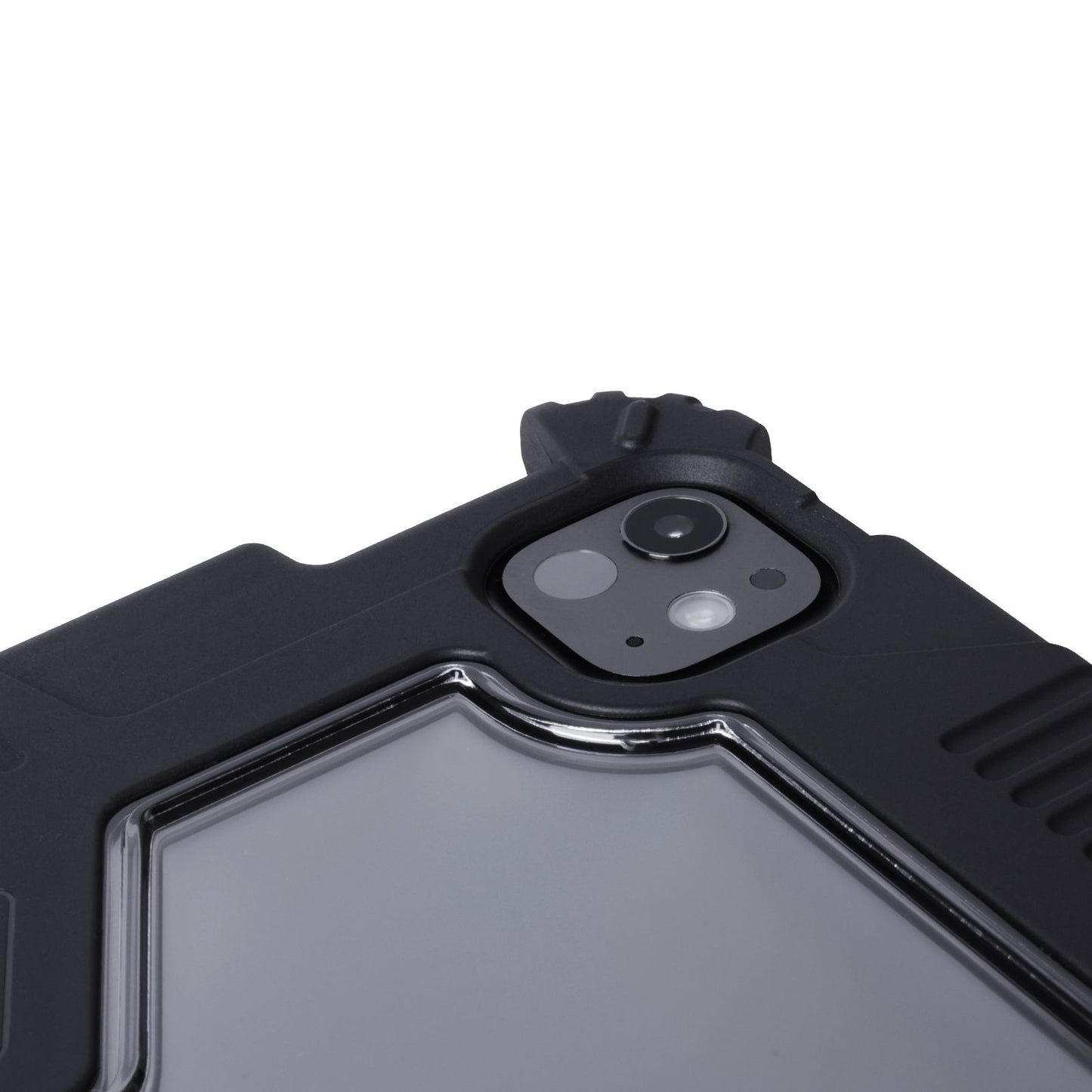 Tekne Shockproof Vegan Leather Case for iPad Pro 13 M4 | Stand Function | Drop Protection - Black