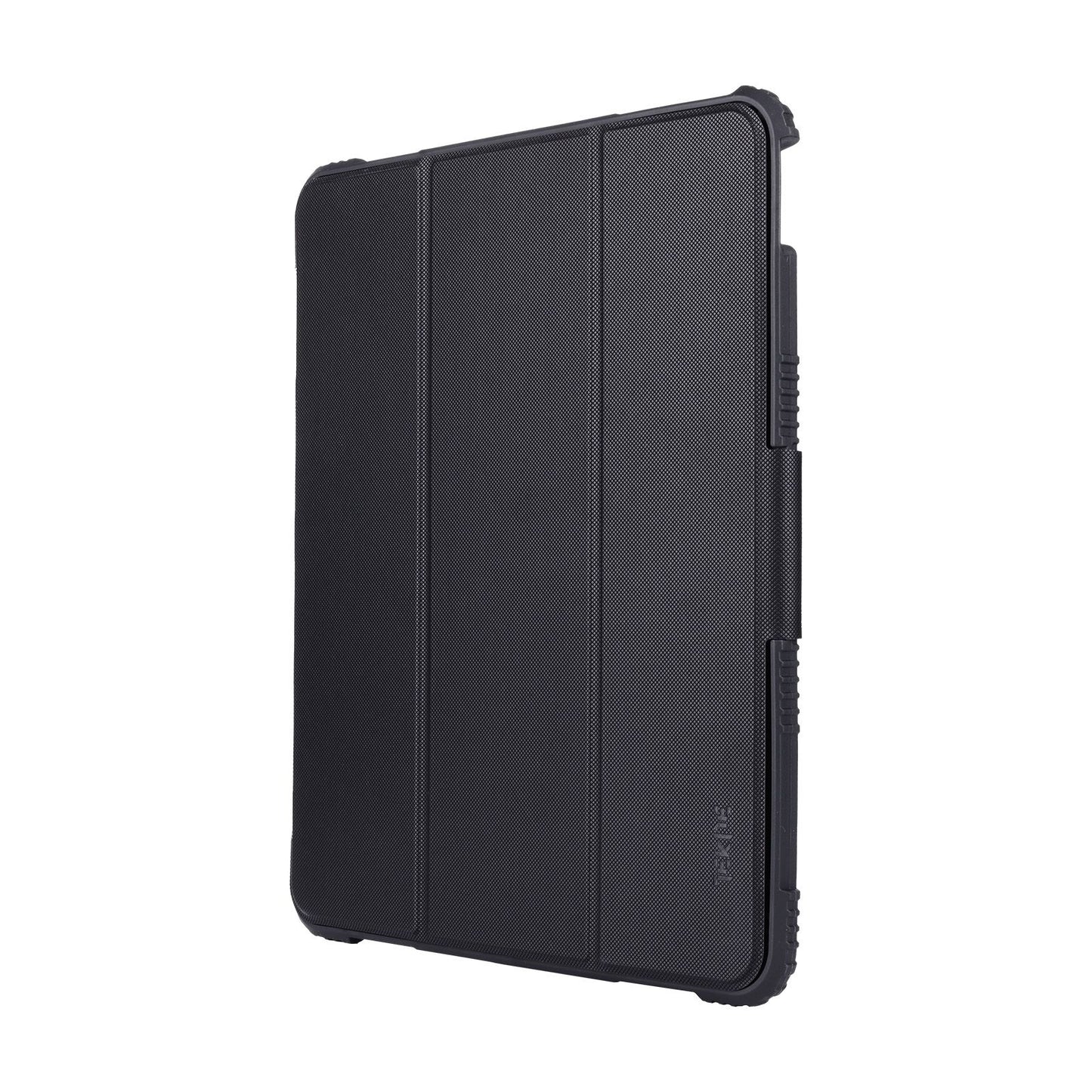 Tekne Shockproof Vegan Leather Case for iPad Air 13 M2 | Stand Function | Drop Protection - Black
